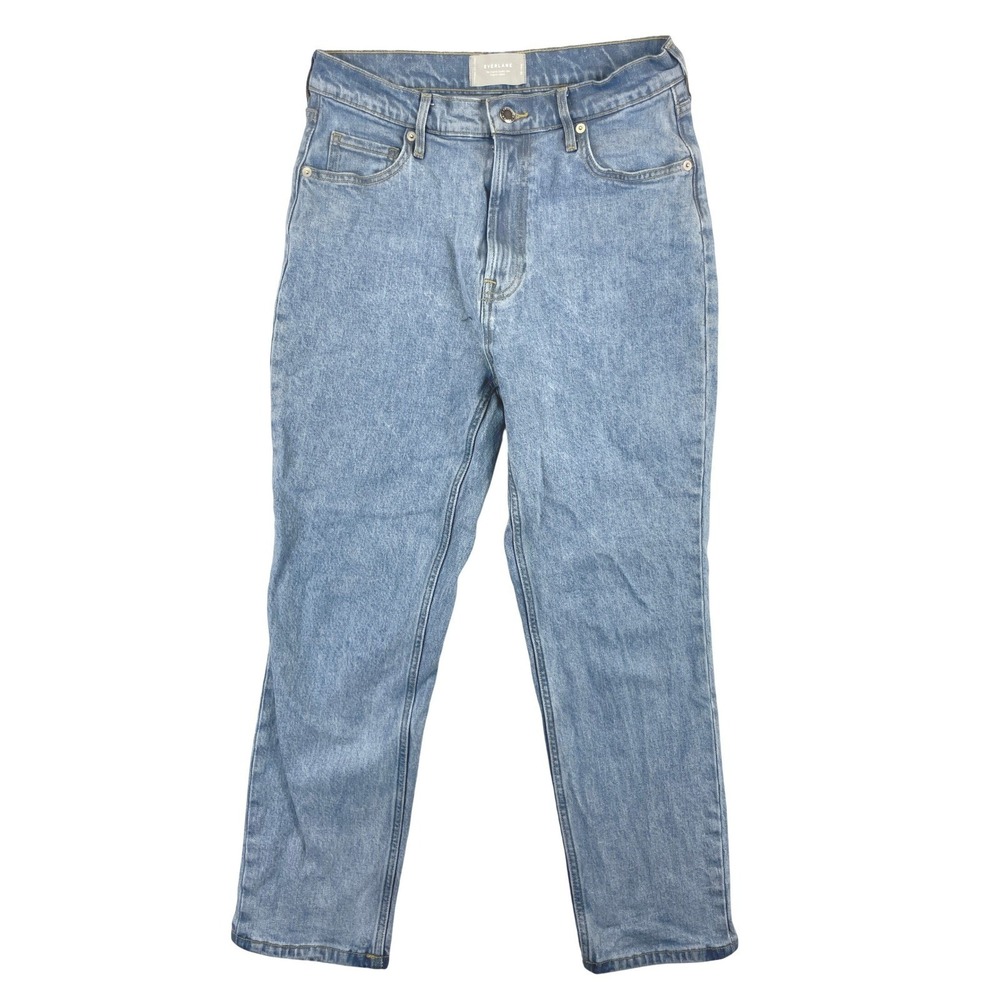 Everlane Original Cheeky Crop Jeans Womens 29 Light Blue Denim Casual Minimalist